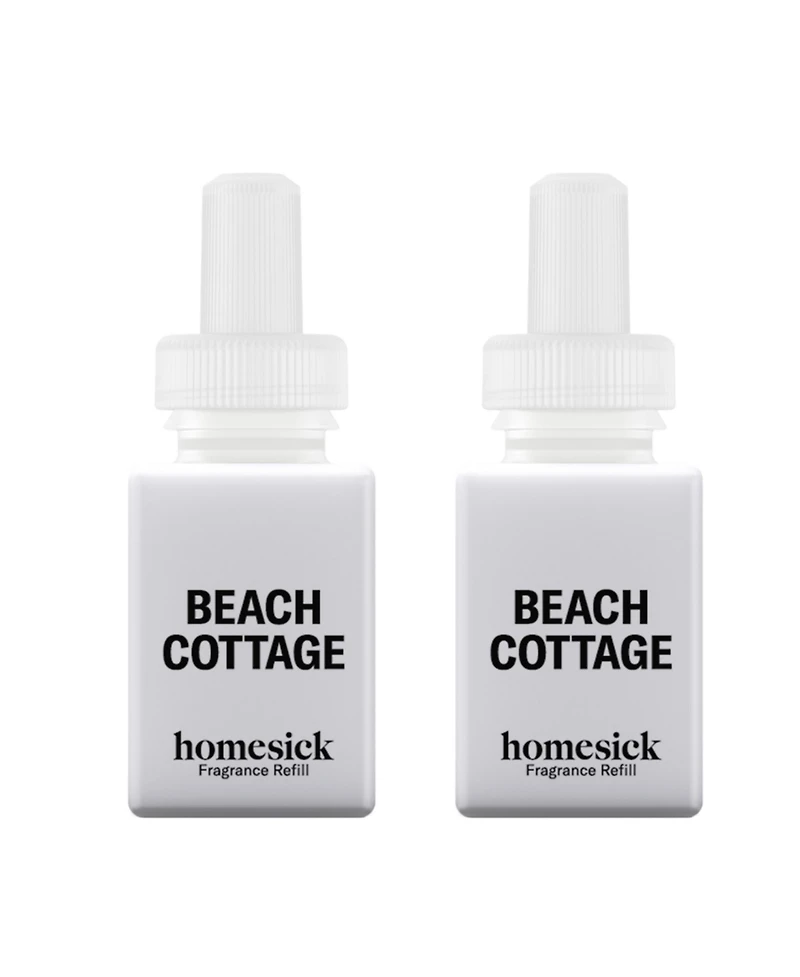 Pura Homesick - Beach Cottage - Home Scent Refill - Smart Home Air Diffuser Fragrance - Up to 120-Hours of Luxury Fragrance per Refill