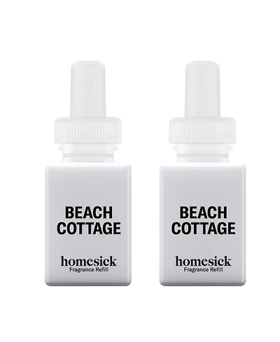 Pura Homesick - Beach Cottage - Home Scent Refill - Smart Home Air Diffuser Fragrance - Up to 120-Hours of Luxury Fragrance per Refill