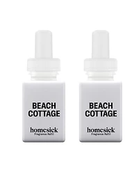 Pura Homesick - Beach Cottage - Home Scent Refill - Smart Home Air Diffuser Fragrance - Up to 120-Hours of Luxury Fragrance per Refill