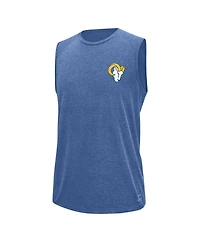 Men's Msx by Michael Strahan Royal Los Angeles Rams Warm Up Sleeveless T-shirt