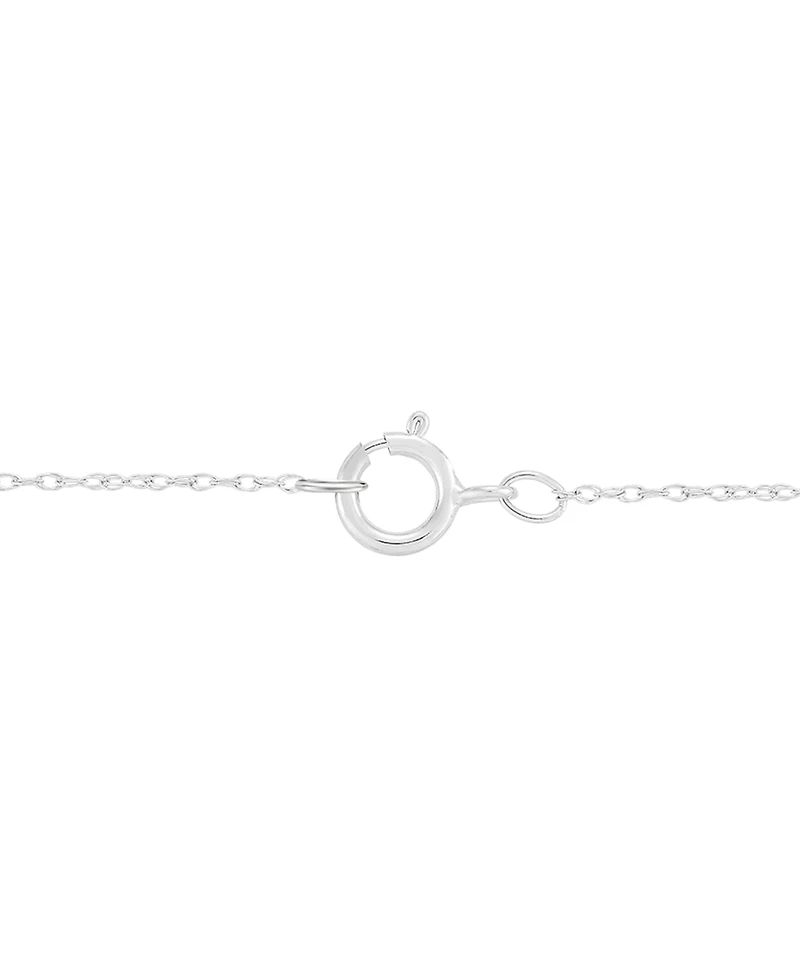 Sterling Silver Necklace, Four Photo Engraved Locket