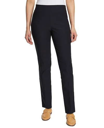 Gloria Vanderbilt Women's Tummy-Control Pull-On Slim Trousers
