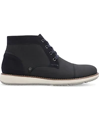Vance Co. Men's Austin Wide Width Tru Comfort Foam Lace-Up Cap Toe Chukka Boots