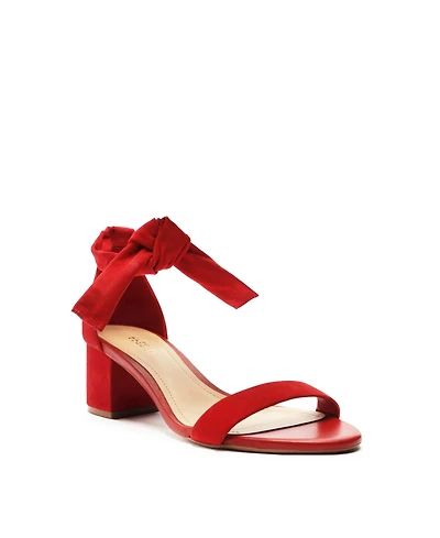 Arezzo Women's Isabelli Mid Block Sandals