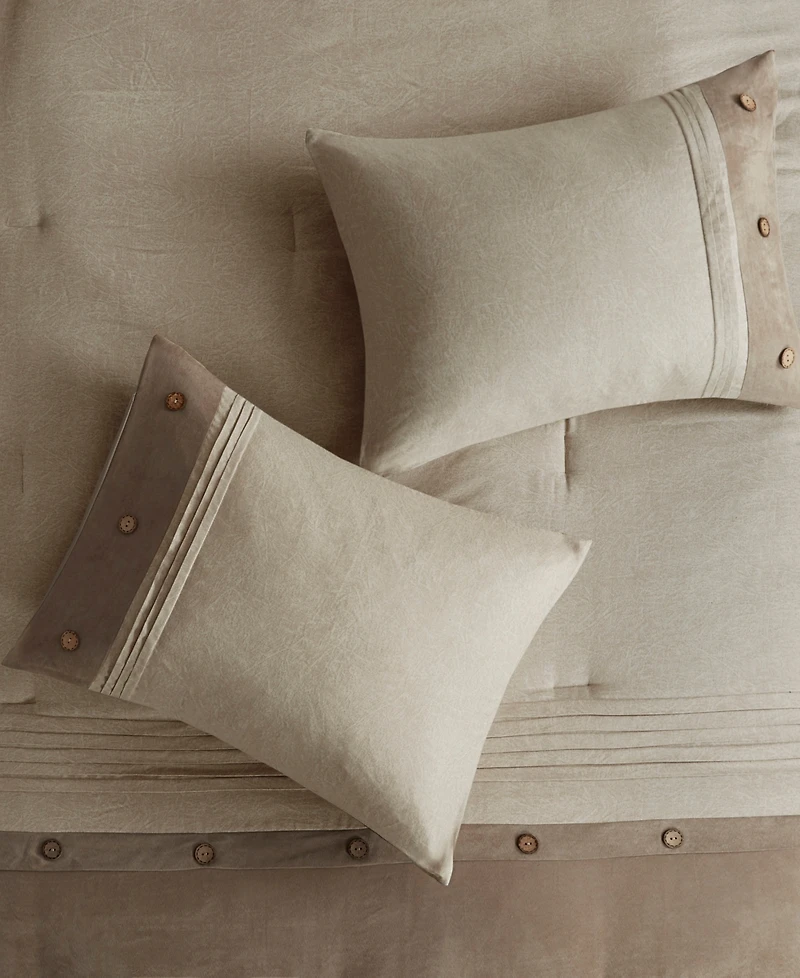 Madison Park Boone Microsuede 7-Pc. Comforter Set