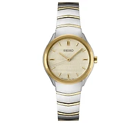Seiko Women's Essentials Two-Tone Stainless Steel Bracelet Watch 30mm