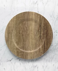 American Atelier Poplar Charger Plate 12 Piece Dinnerware Set, Service for 12