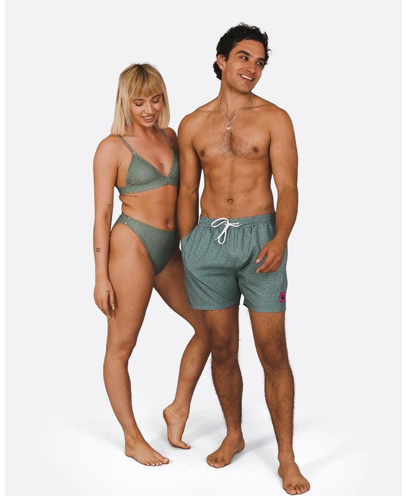 Oosc Women's Sahara Sage Boost 'Em Up Bikini Top