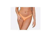 Oosc Women's Tangerine Squeeze Brazilian Bikini Bottoms