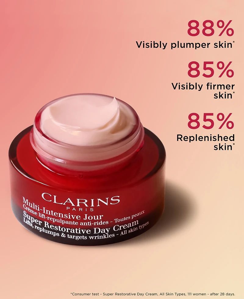 Clarins Super Restorative Day Moisturizer, First At Macy's