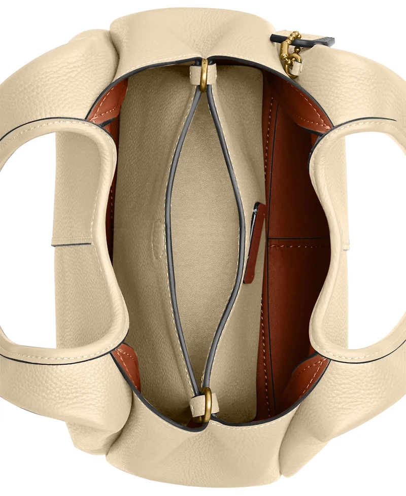 Coach Lana Small Polished Pebble Leather Shoulder Bag 23