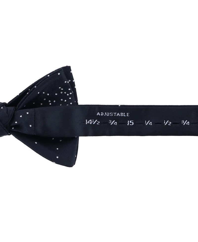 Trafalgar Men's Mystere Metallic Star Light Silk Bow Tie