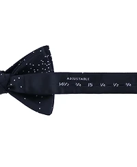 Trafalgar Men's Mystere Metallic Star Light Silk Bow Tie
