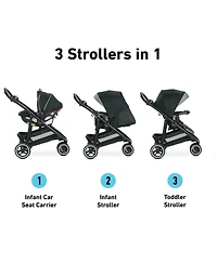 Graco Modes 3 Lite Platinum Travel System