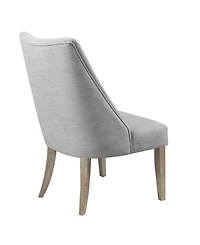 Martha Stewart Collection Winfield 19" High 2 Piece Upholstered Dining Chair
