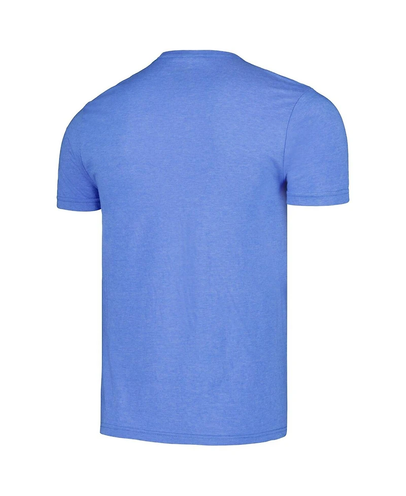 Men's Heather Powder Blue Steve Miller Band Your Saving Grace T-shirt