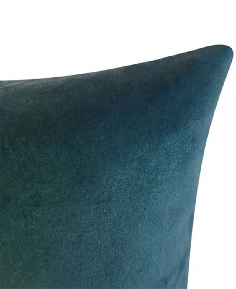 Edie@Home Snowflakes Velvet Foil Print Holiday Decorative Pillow, 18" x