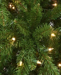 National Tree Company 9' Peyton Spruce Tree with Clear Lights