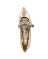 Sugar Women's Lingo Pointed Toe Rhinestone Flats