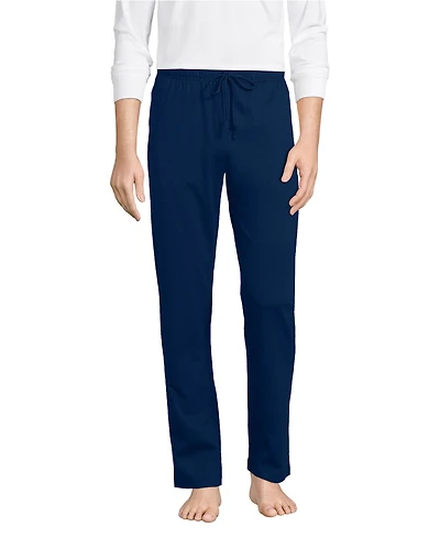 Lands' End Big & Tall Knit Jersey Sleep Pants