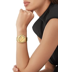 Philipp Plein Women's Chronograph Nobile Gold-Tone Stainless Steel Bracelet Watch 38mm
