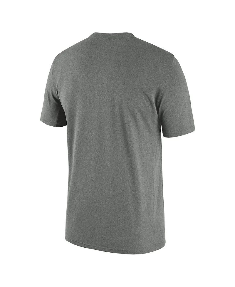 Men's Nike Heather Gray Golden State Warriors 2023/24 Sideline Legend Performance Practice T-shirt