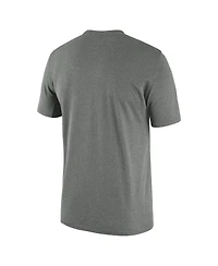 Men's Nike Heather Gray Golden State Warriors 2023/24 Sideline Legend Performance Practice T-shirt