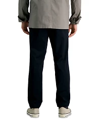 Haggar Men's Slim-Fit Life Khaki Comfort Pants