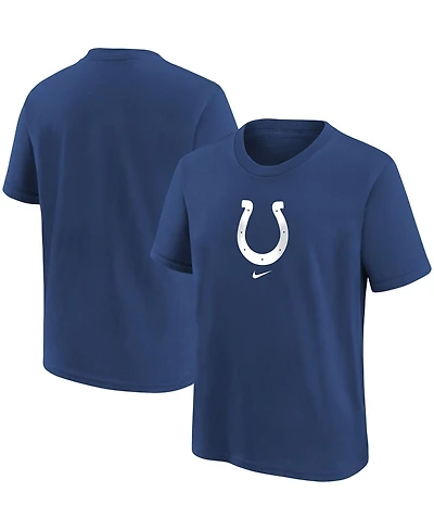 Big Boys Nike Royal Indianapolis Colts Logo T-shirt