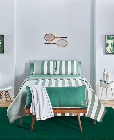 Closeout! Lacoste Home Kenwyn 3 Piece Cabana Comforter Set, Full/Queen