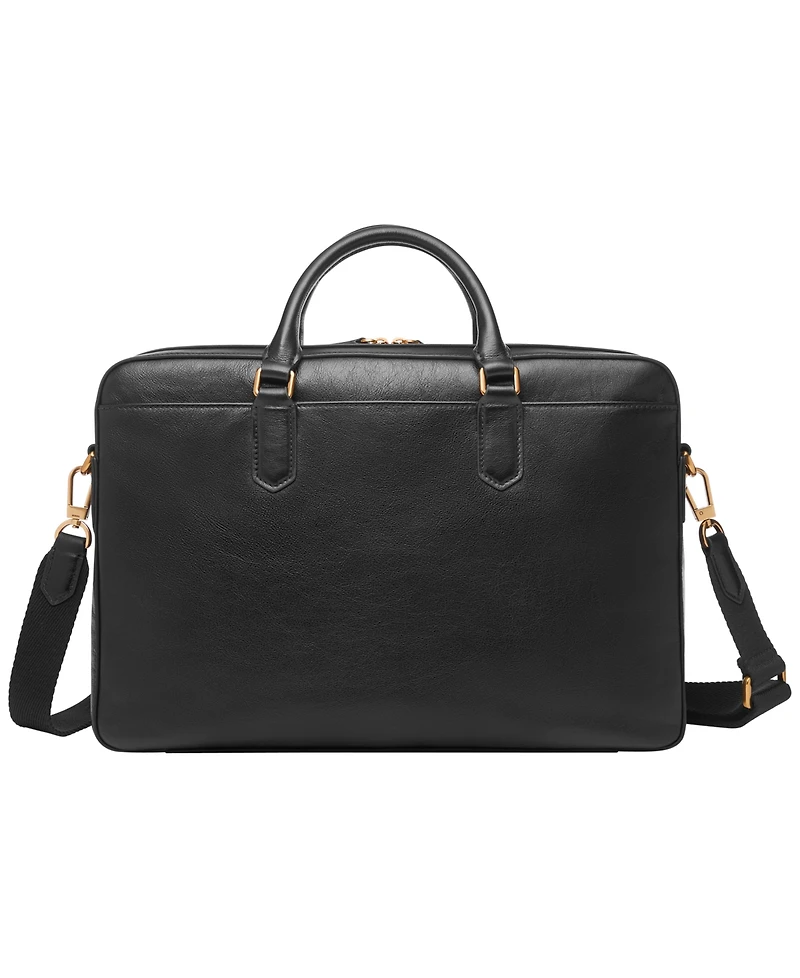Fossil Men's Asher Leather Briefcase