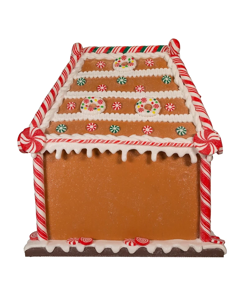 Kurt Adler 13" Battery-Operated Gingerbread House with Led Light and Timer