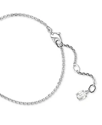 Swarovski Rhodium-Plated Mixed Crystal Link Bracelet