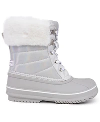 London Fog Little Girls Bridger Cold Weather Lace Up Boots