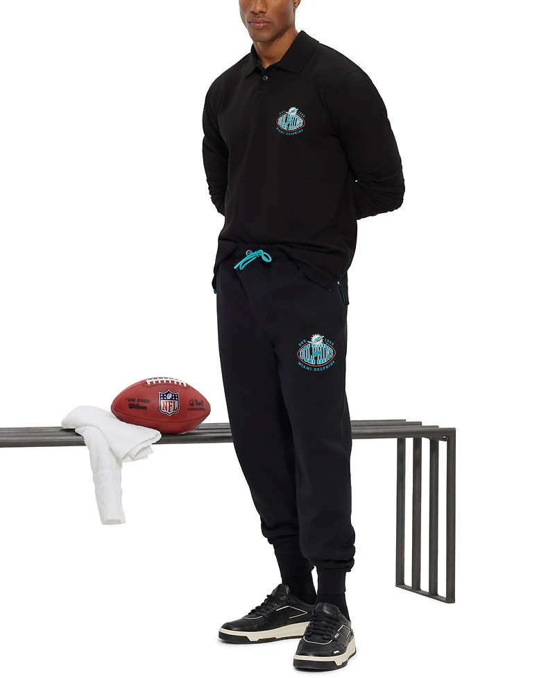Boss by Hugo Men's x Nfl Long-Sleeved Polo Shirt