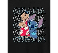 Hybrid Apparel Trendy Plus Lilo and Stitch Graphic T-shirt