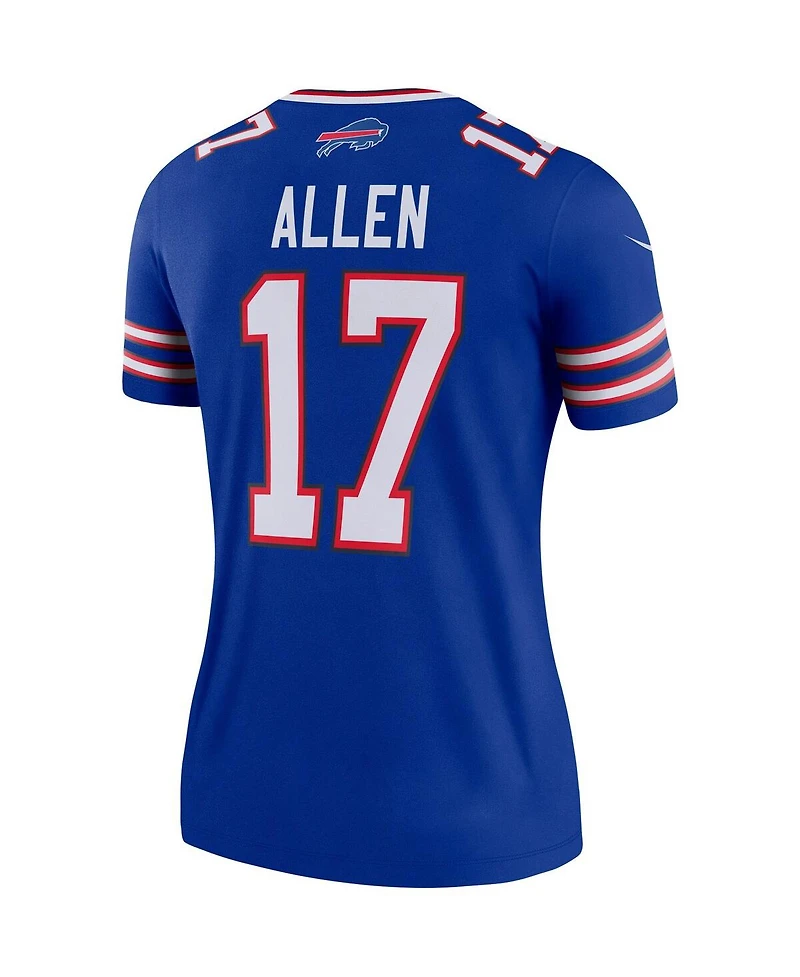 Women's Josh Allen Buffalo Bills Color Rush Legend Player Jersey