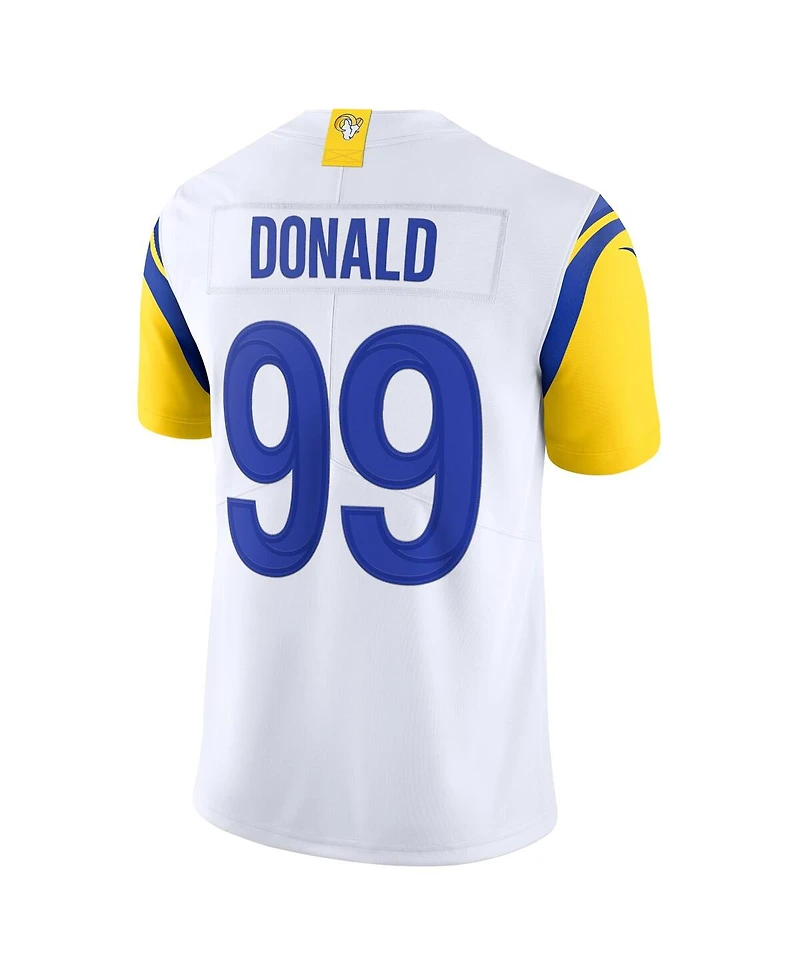 Men's Nike White Aaron Donald Los Angeles Rams Alternate Vapor Limited Jersey
