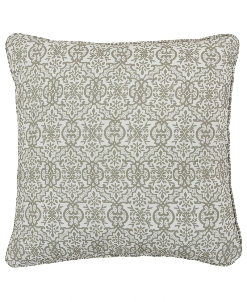 Royal Court Evergreen Square Decorative Pillow, 16" x 16"