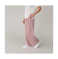 Cozy Earth Women's Modern Modal Wide Leg Pant
