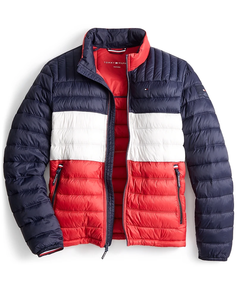 Tommy Hilfiger Men's Packable Quilted Puffer Jacket