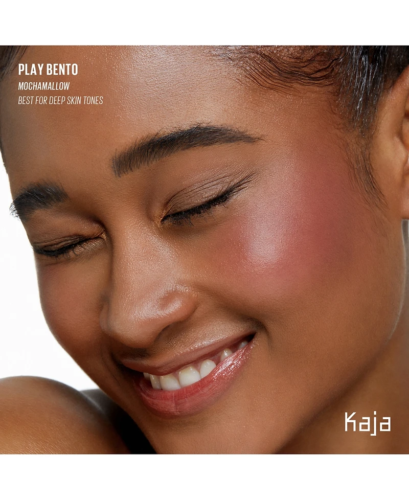 Kaja Face Bento Cream Bronzer, Powder Blush & Highlighter Sculpting Trio