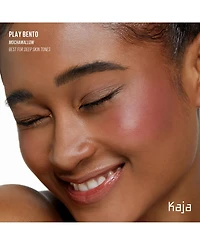 Kaja Face Bento Cream Bronzer, Powder Blush & Highlighter Sculpting Trio