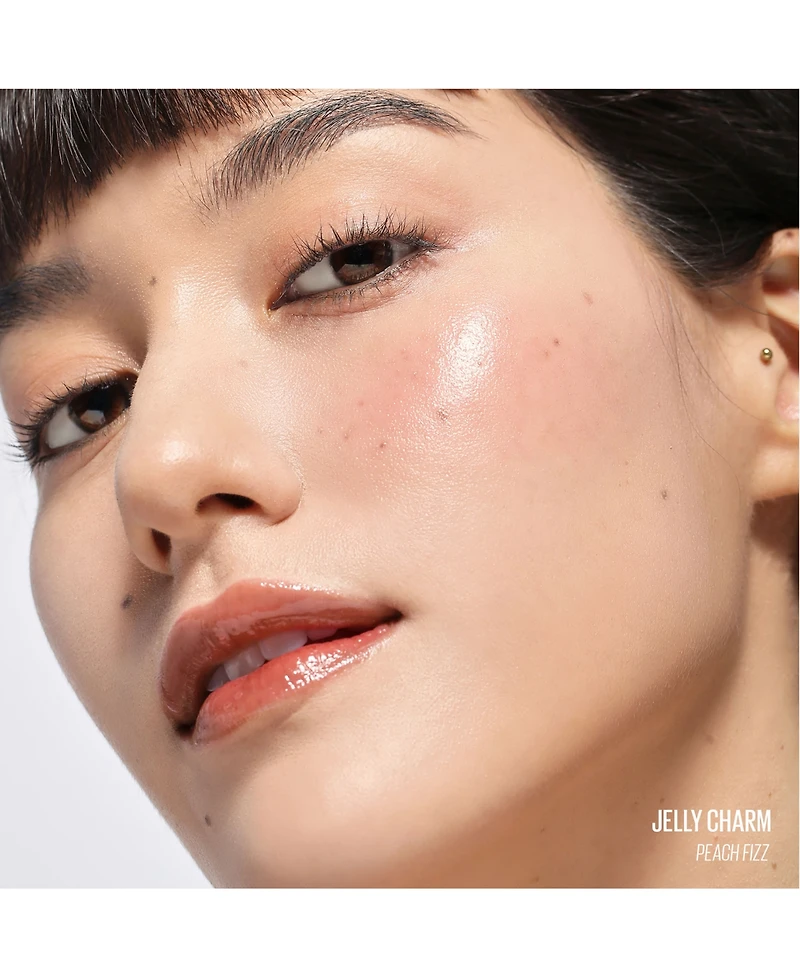 Kaja Jelly Charm Glazed Lip Stain & Blush With Keychain, 0.17 oz.