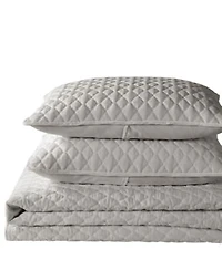 Videri Home Diamond Stitched Quilt Sets