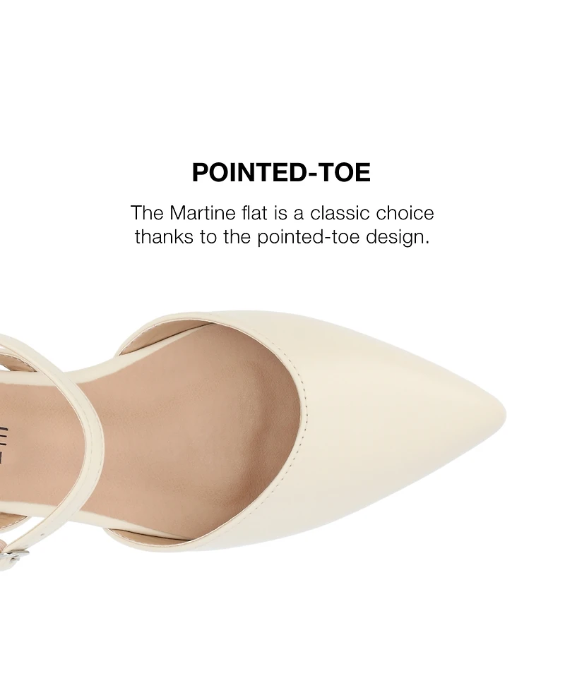 Journee Collection Women's Martine Strappy Pointed Toe Flats
