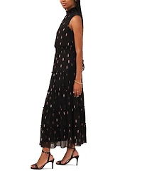 Msk Women's Sleeveless Tiered Maxi Dress
