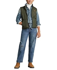 Polo Ralph Lauren Big Boys Quilted Water-Repellent Vest