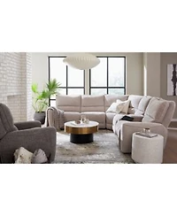 Closeout Deklyn Zero Gravity Fabric Sectional Collection Created For Macys