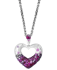 Effy Collection Multi Precious 1-7/8 ct. t.w. Pendant in Sterling Silver